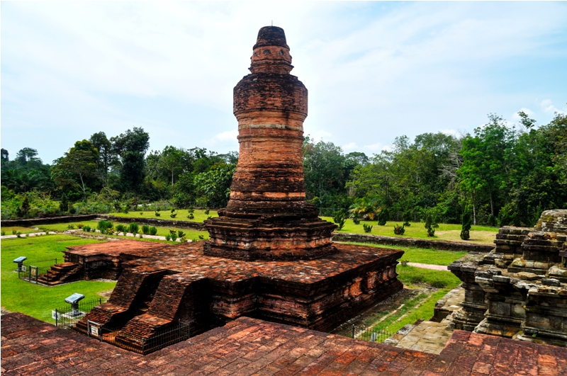 Sketsa Candi Muara Takus - Baca candi muara takus dari khan