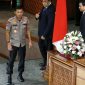 Kapolri Jenderal Idham Azis dengan baju seragamnya (Foto CNN Indonesia/Andry Novelino) 