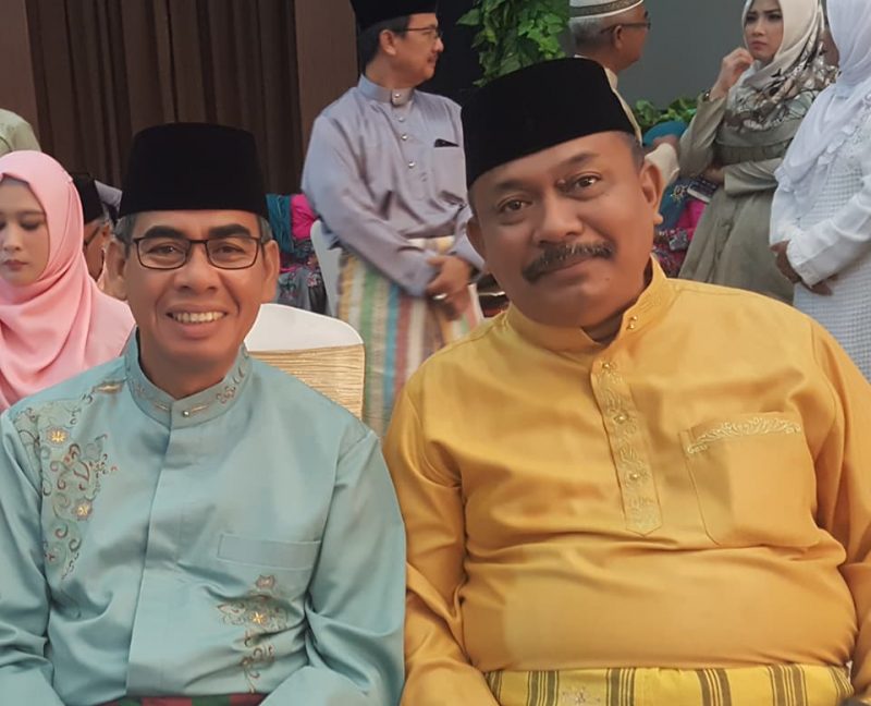 Bupati H.Mursini bersama Datuk Bisai Edyanus Herman Halim (Foto Istimewa)