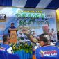Ketua PODSI Riau Drs H.Mursini, MSi memberikan sambutan pada acara pembukaan 