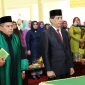 Sekda Dianto Mampanini saat pengambilan sumpah jabatan (Foto Istimewa)