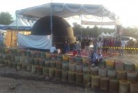 Planetarium Mini untuk memantau Gerhana Matahari Cinicin di Kampung Bunsur (Foto KuansingKita)