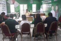Andi Putra menjalani proses fit and proper test di DPW PKB Riau (Foto Istimewa)