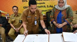 Erisman Yahya dan T.Fawani Delifia (Foto  Dok Badan Penghubung)