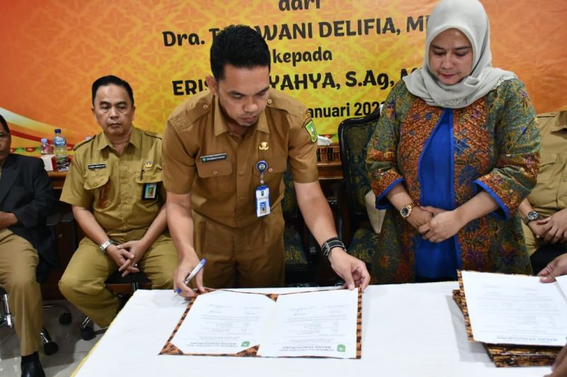 Erisman Yahya dan T.Fawani Delifia (Foto  Dok Badan Penghubung)