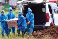 Ilustrasi pemakaman korban Covid 19 (Foto Istimewa) 