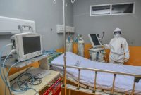 Pelayanan pasien Covid 19 (Foto Ilustrasi/Media Indonesia)