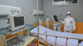 Pelayanan pasien Covid 19 (Foto Ilustrasi/Media Indonesia)