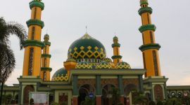 Masjid Agung Kuantan Singingi Riau (Foto isitimewa)