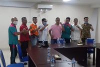 Ketua Koni Kuansing Aris Susanto usai rapat terbatas Kamis siang tadi (Foto KuansingKita)