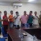 Ketua Koni Kuansing Aris Susanto usai rapat terbatas Kamis siang tadi (Foto KuansingKita)