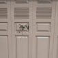 Pintu depan rumah kediaman Agus Salim di Muaro Sentajo dilempari taik kerbau (Foto dok Agus Salim)