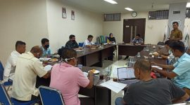Rapat pleno KONI Kuansing untuk penetapan jumlah cabor Selasa siang tadi (Foto dok KONI Kuansing)