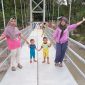 Jembatan Bukit Kauman, Kecamatan Kuantan Mudik (Foto Istimewa) 