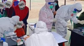 Swab massal di Desa Koto Lubukjambi (Foto medsos Suryani Syafri)