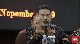 Jaksa Agung Sanitiar Burhanuddin. (Foto CNN Indonesia/ Adhi Wicaksono)