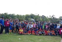 Perayaan HUT Kemerdekaan RI ke 75 di Desa Teborou Panjang, Kecamatan Gunung Toar, Kuansing (foto istimewa) 