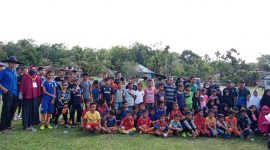 Perayaan HUT Kemerdekaan RI ke 75 di Desa Teborou Panjang, Kecamatan Gunung Toar, Kuansing (foto istimewa) 
