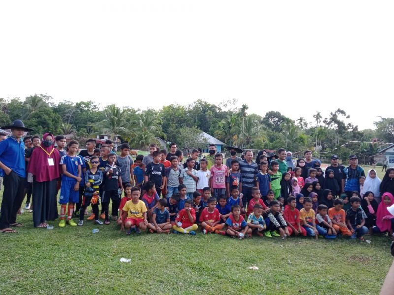 Perayaan HUT Kemerdekaan RI ke 75 di Desa Teborou Panjang, Kecamatan Gunung Toar, Kuansing (foto istimewa) 