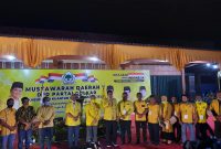 Acara  pembukaan Musda V Golkar Kuansing (Foto dok ASA)