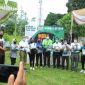 Bupati H.Mursini disela-sela acara launching prduk BUMDes Desa Koto Taluk (Foto dok BUMDes Koto Taluk)