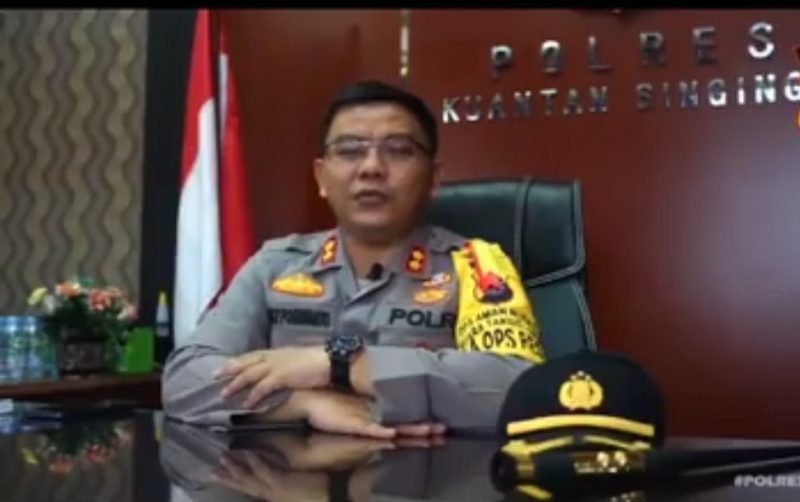 Kapolres Kuansing AKBP Henky Poerwanto SIK,MM (Foto dok Polres Kuansing)