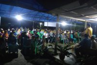 Pemgukuhan tim pemenangan ASA untuk tingkat desa di Dapil IV (Foto dok ASA)