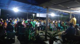 Pemgukuhan tim pemenangan ASA untuk tingkat desa di Dapil IV (Foto dok ASA)
