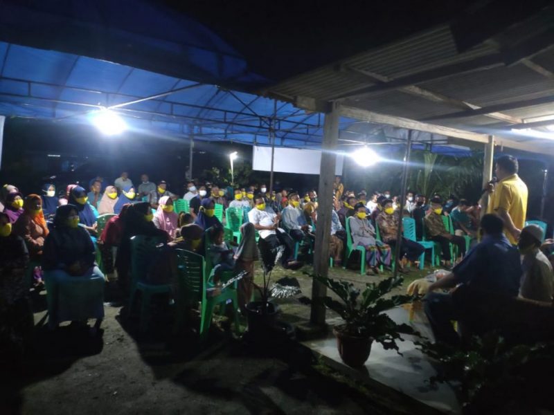 Pemgukuhan tim pemenangan ASA untuk tingkat desa di Dapil IV (Foto dok ASA)