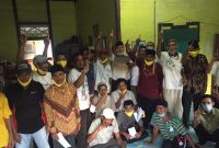 Pengukuhan Tim Pemenangan ASA untuk tingkat desa di Kuantan Hilir Seberang (Foto dok ASA) 