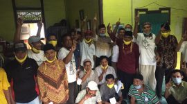 Pengukuhan Tim Pemenangan ASA untuk tingkat desa di Kuantan Hilir Seberang (Foto dok ASA) 