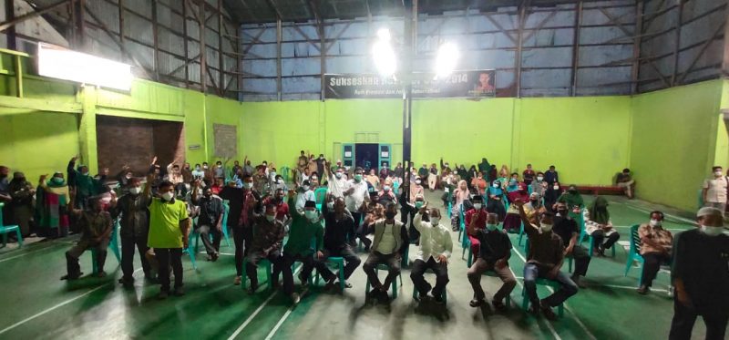 Dukungan untuk Bermitra di Cerenti semakin menggebu (Foto dok Bermitra)