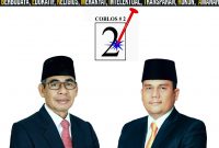 Pasangan nomor urut 2, H.Mursini - Indra Putra (Istimewa)  