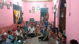 Dua politisi Kopah, Dramizar dan Efendi terus menggencarkan gerakan untuk memenangkan H. Mursini _ Indra Putra dok Bermitra)
