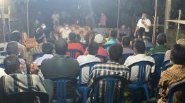 Bermitra kampanye terbatas di Desa Teborou Panjang Foto dok Bermitra)