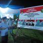 Calon bupati H. Mursini di Desa Seberang Taluk Foto KuansingKita)