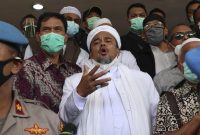 Habib Rizieq Shihab (Foto AP/Achmad Ibrahim)