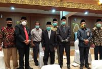 Mardianto Manan dan tokoh Kuansing di Pekanbaru Foto Istimewa)