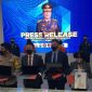 Keterangan foto : Polda Jawa Timur bersama FBI (Federal Bureau of Investigation), berhasil meringkus dua orang WNI, pelaku pembuat scam page atau situs tiruan website pemerintah Amerika Serikat. (CNN Indonesia/ Farid)