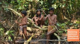 Suku Talang Mamak di Taman Nasional Bukit Tiga Puluh (foto Istimewa)