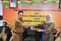 Erisman Yahya saat Sertijab di Jakarta (Foto Istimewa)