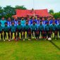 PSPS dan Kuanisng FC berpose sebelum pertandingan (Foto Kuansing FC)
