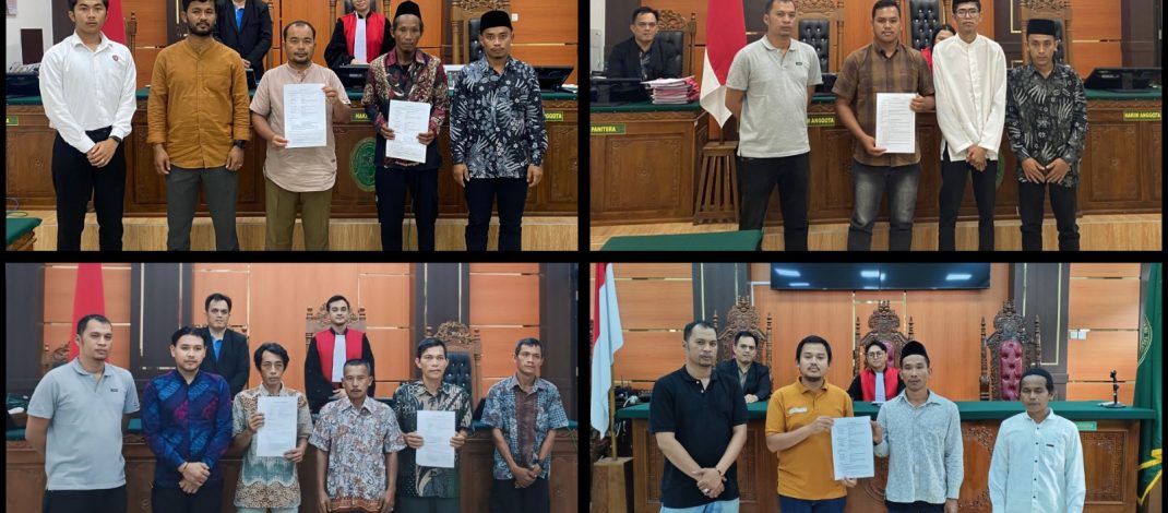 Pengadilan Negeri Telukkuantan Damaikan 8 Perkara Pidana Melalui Restorative Justice