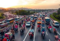 Ilustrasi mudik lebaran (Foto internet)