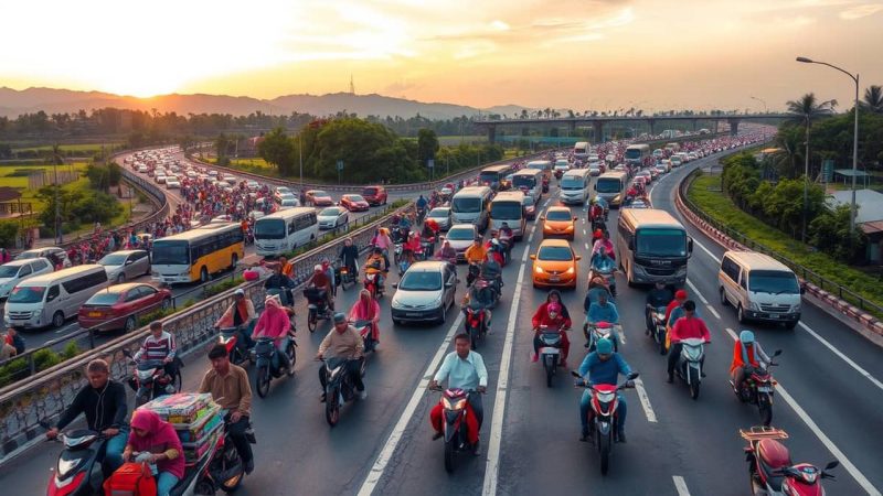 Ilustrasi mudik lebaran (Foto internet)