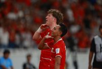 Beckham dan Romeny (Foto Kompas.com/Antonius Aditya Mahendra)