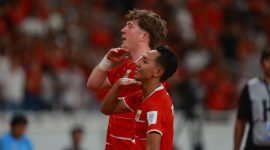 Beckham dan Romeny (Foto Kompas.com/Antonius Aditya Mahendra)