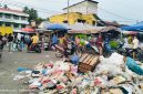 Sampah di Lubukjambi (Dok Ranah Riau)