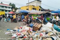 Sampah di Lubukjambi (Dok Ranah Riau)